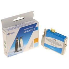 C13T07124012 / T0712 - cartouche qualité premium compatible Epson - cyan