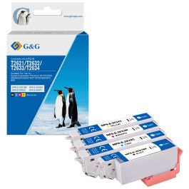 C13T26164010 / 26 - cartouches qualité premium compatible Epson - multipack 4 couleurs : noire, cyan, magenta, jaune