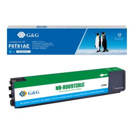 F6T81AE / 973X - cartouche qualité premium compatible HP - cyan