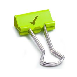 RAPESCO Pince double clip, (L)19 mm, vert, coche, 80 pièces