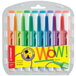 STABILO Surligneur swing cool, étui PET de 8