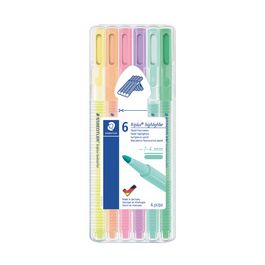 STAEDTLER Surligneur "triplus highlighter", étui de 6