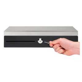 Safescan Tiroir caisse "HD-4617C Heavy Duty Flip-top", noir