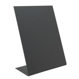 Securit Ardoise de table L-SHAPE, A5, noir