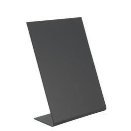 Securit Ardoise de table L-SHAPE, A6, noir