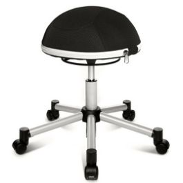 Topstar Tabouret fitness "Sitness Half Ball", noir