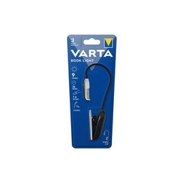 VARTA Lampe de lecture "LED Book Light", 2 x pile-bouton