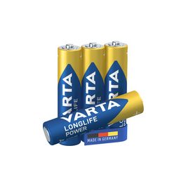 VARTA Pile alcaline "LONGLIFE POWER", Micro AAA, pack de 10