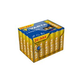 VARTA Pile alcaline Longlife, Micro (AAA), 24 pièces