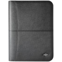 WEDO Chemise de conférence Accento, A4, similicuir, noir