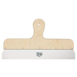 WESTEX Couteau à enduire, inoxydable, 400 mm, manche en bois