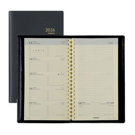 brepols Agenda semainier "NOTAPLAN", 2026, Genova noir