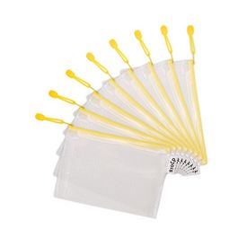 djois by tarifold Pochette à zip ZIPPER, A5, PVC, jaune
