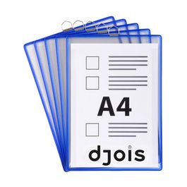 djois by tarifold Porte copie, A4 portrait, bleu