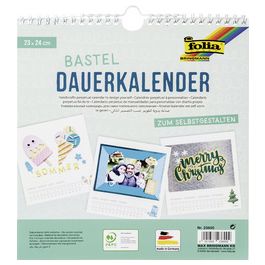folia Calendrier mural créatif, 230 x 240 mm, blanc