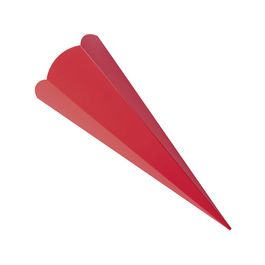 folia Schultüten-Zuschnitt, 6-eckig, 680 mm, rot