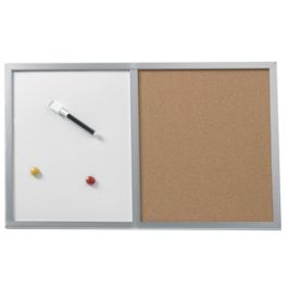 herlitz Tableau mixte, (L)600 x (l)400 mm, cadre en bois