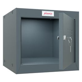 phoenix Casier cubique CL0344, serrure à clé, anthracite