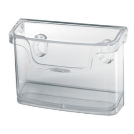 sigel support mural de cartes de visite "acrylic, transparen