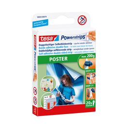 tesa Powerstrips POSTER, maintien maximal 0,2 kg