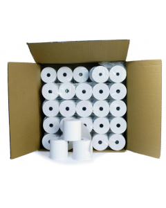 Lot de 50 bobines thermiques pour caisse enregistreuse - Sans BPA - 80 mm x 70 mm x 12 mm 