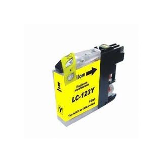 LC123Y - cartouche compatible Brother - jaune