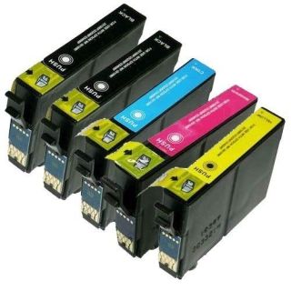 C13T07154010 / T0715 - cartouches compatible Epson - multipack 4 couleurs : noire, cyan, magenta, jaune