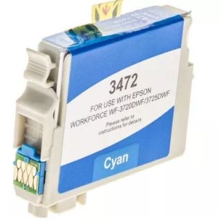 C13T34724010 / 34XL - cartouche compatible Epson - cyan