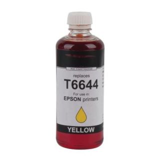 C13T664440 / 664 - bouteille d&#039;encre compatible Epson - jaune