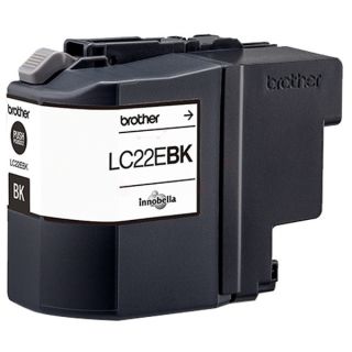 LC22EBK - cartouche de marque Brother - noire