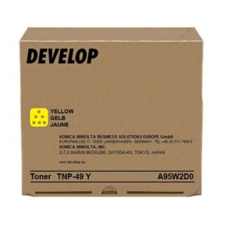 A95W2D0 / TNP-49 Y - toner de marque Develop - jaune