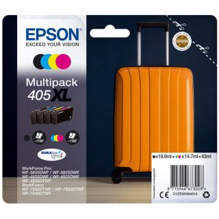 C13T05H64010 / 405 XL - cartouches de marque Epson - multipack 4 couleurs : noire, cyan, magenta, jaune