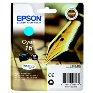 C13T16224010 / 16 - cartouche de marque Epson - cyan