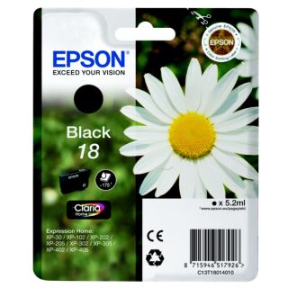 C13T18014012 / 18 - cartouche de marque Epson - noire