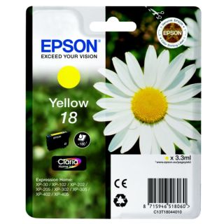 C13T18044010 / 18 - cartouche de marque Epson - jaune