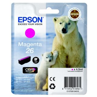 C13T26134010 / 26 - cartouche de marque Epson - magenta