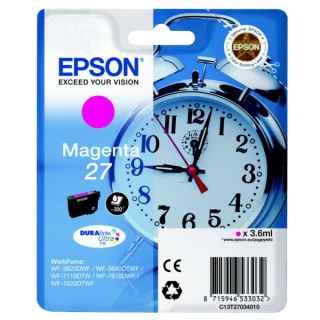 C13T27034012 / 27 - cartouche de marque Epson - magenta