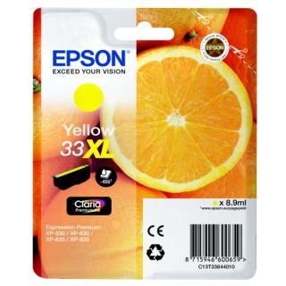 C13T33644010 / 33XL - cartouche de marque Epson - jaune