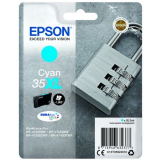C13T35924010 / 35XL - cartouche de marque Epson - cyan