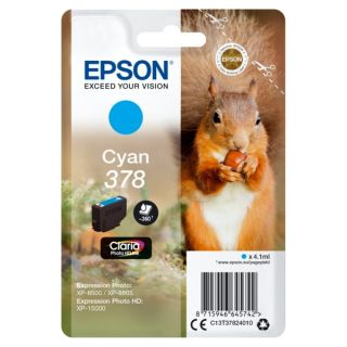 C13T37824010 / 378 - cartouche de marque Epson - cyan