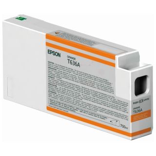 C13T636A00 / T636A - cartouche de marque Epson - orange