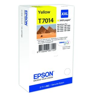 C13T70144010 / T7014 - cartouche de marque Epson - jaune