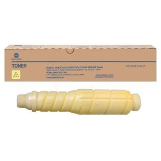 A04P250 / TN-610 Y - toner de marque Konica Minolta - jaune