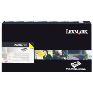 24B5703 - toner de marque Lexmark - jaune