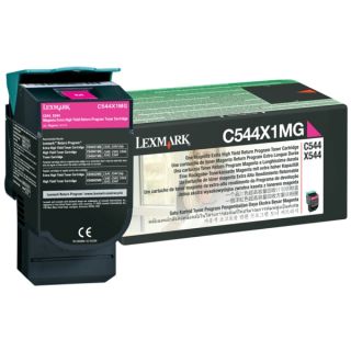 C544X1MG - toner de marque Lexmark - magenta