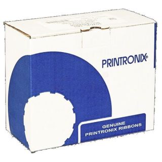 107675001 - ruban de marque Printronix - noir - pack de 6