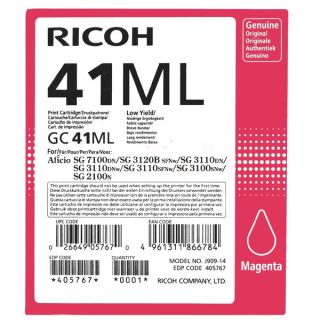 405767 / GC-41 ML - cartouche de marque Ricoh - magenta