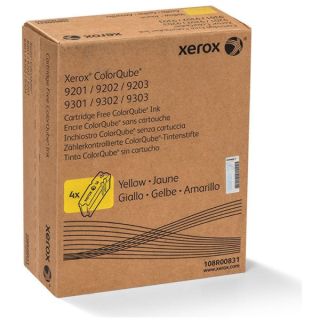 108R00831 - encre solide de marque Xerox - jaune - pack de 4
