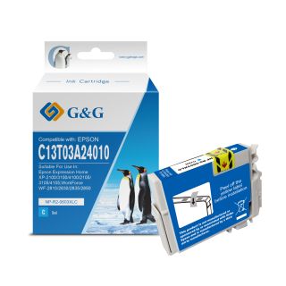 C13T03A24010 / 603XL - cartouche qualité premium compatible Epson - cyan