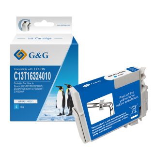 C13T16324010 / 16XL - cartouche qualité premium compatible Epson - cyan